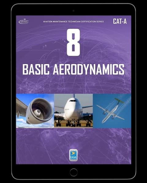 Module 8 Basic Aerodynamics: Cat A1 Exam Manual cover