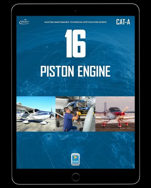Module 16 Piston Engine: Cat A Exam eBook cover