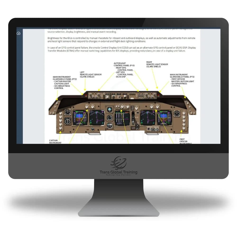 Boeing 747-400 CF6, RB211 and PW4000 general familiarisation course